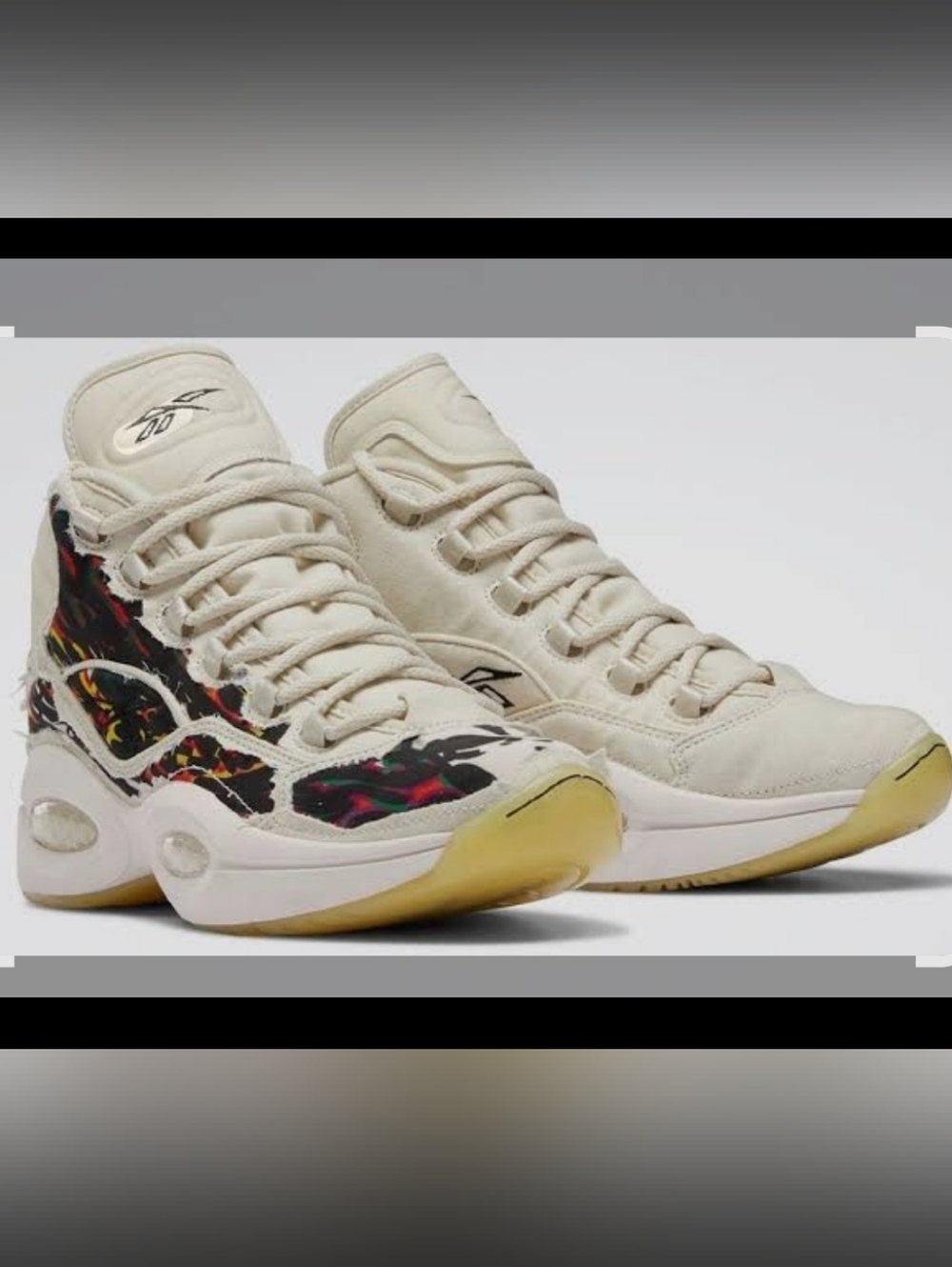 Reebok Question Mid 'Boktober' sneakers, Allen Iverson, Size 8 SPECIAL EDITION